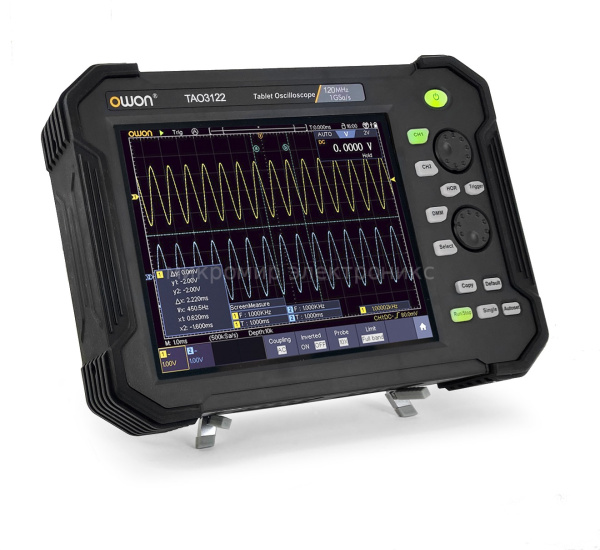 Осциллограф цифровой планшетный OWON TAO3122 купить по низкой цене | МАКСПРОФИТ