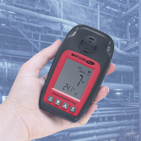 Газоанализатор (измеритель концентрации сероводорода) МЕГЕОН 08011 купить по низкой цене | МАКСПРОФИТ